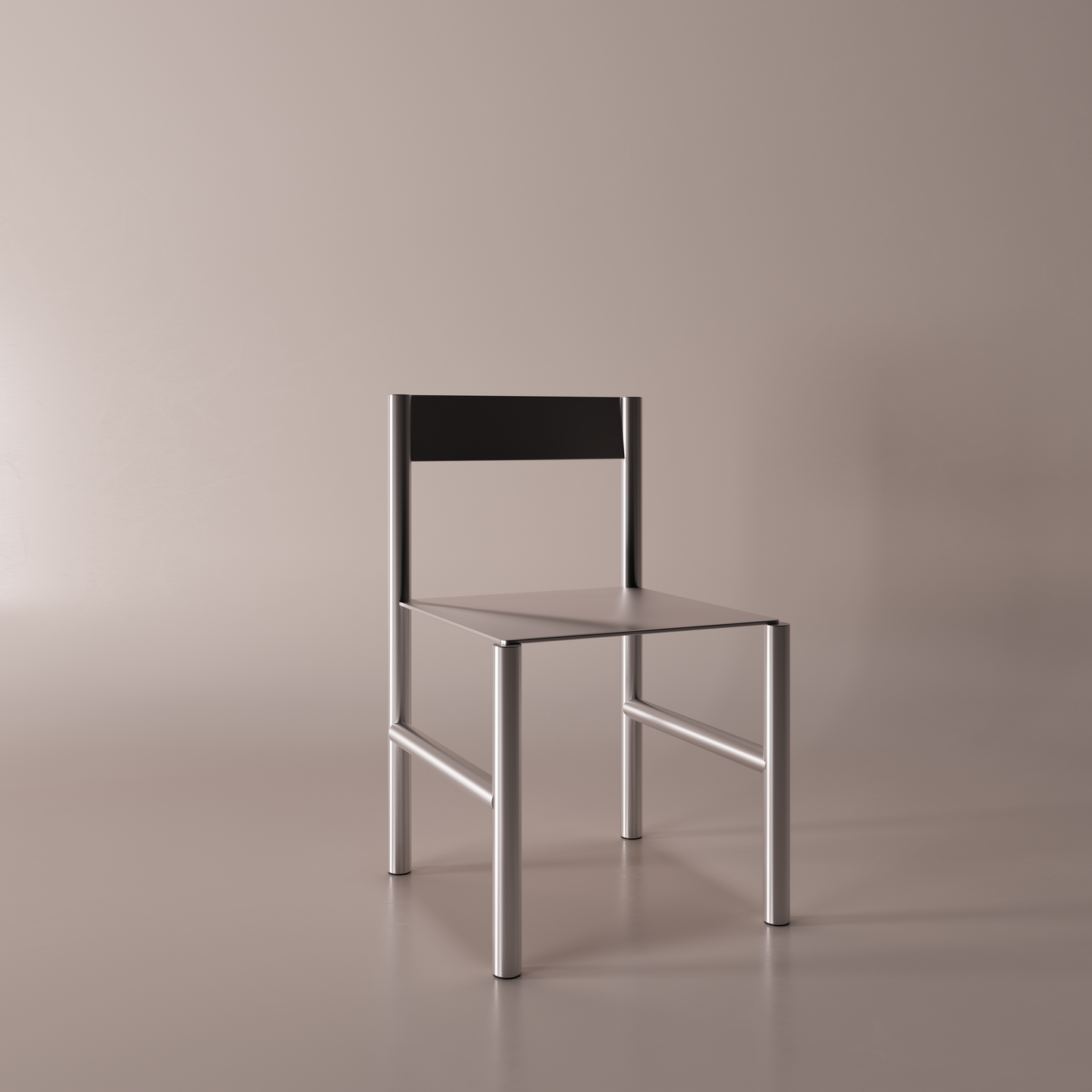 J O H N Chair | Stainless Steel Dining Chair