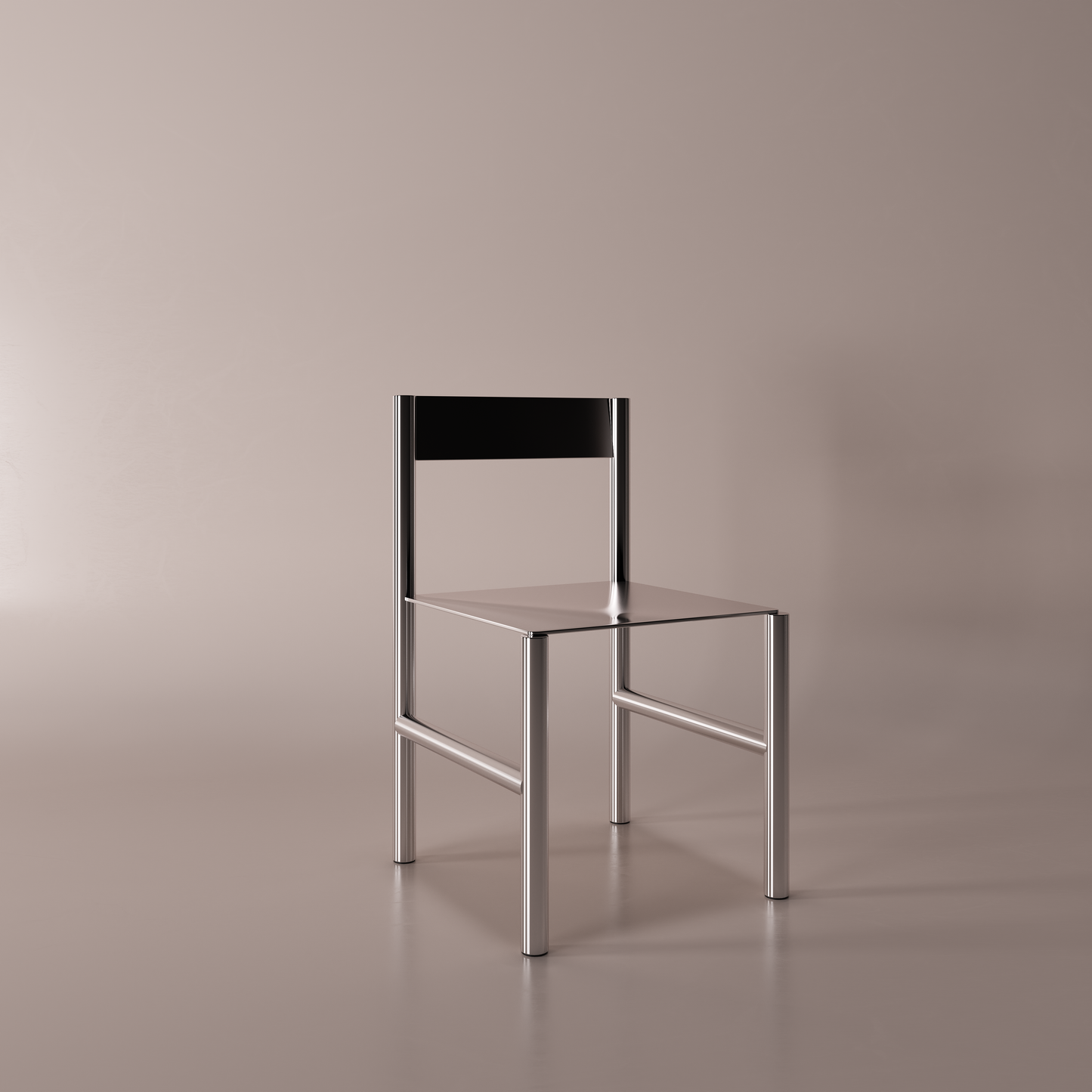 J O H N Chair | Stainless Steel Dining Chair