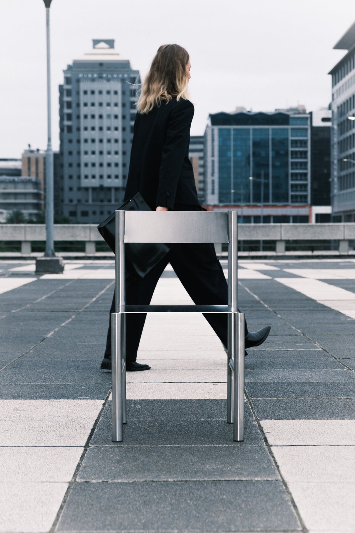 J O H N Chair | Stainless Steel Dining Chair